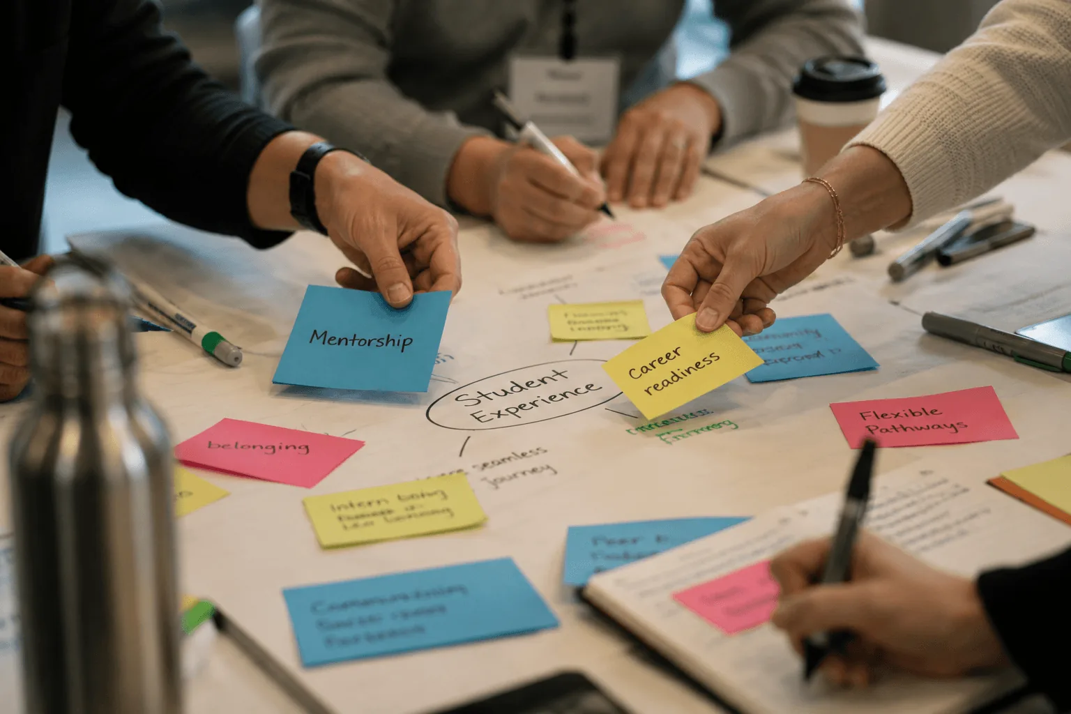 Leadership retreat workshop with international school faculty