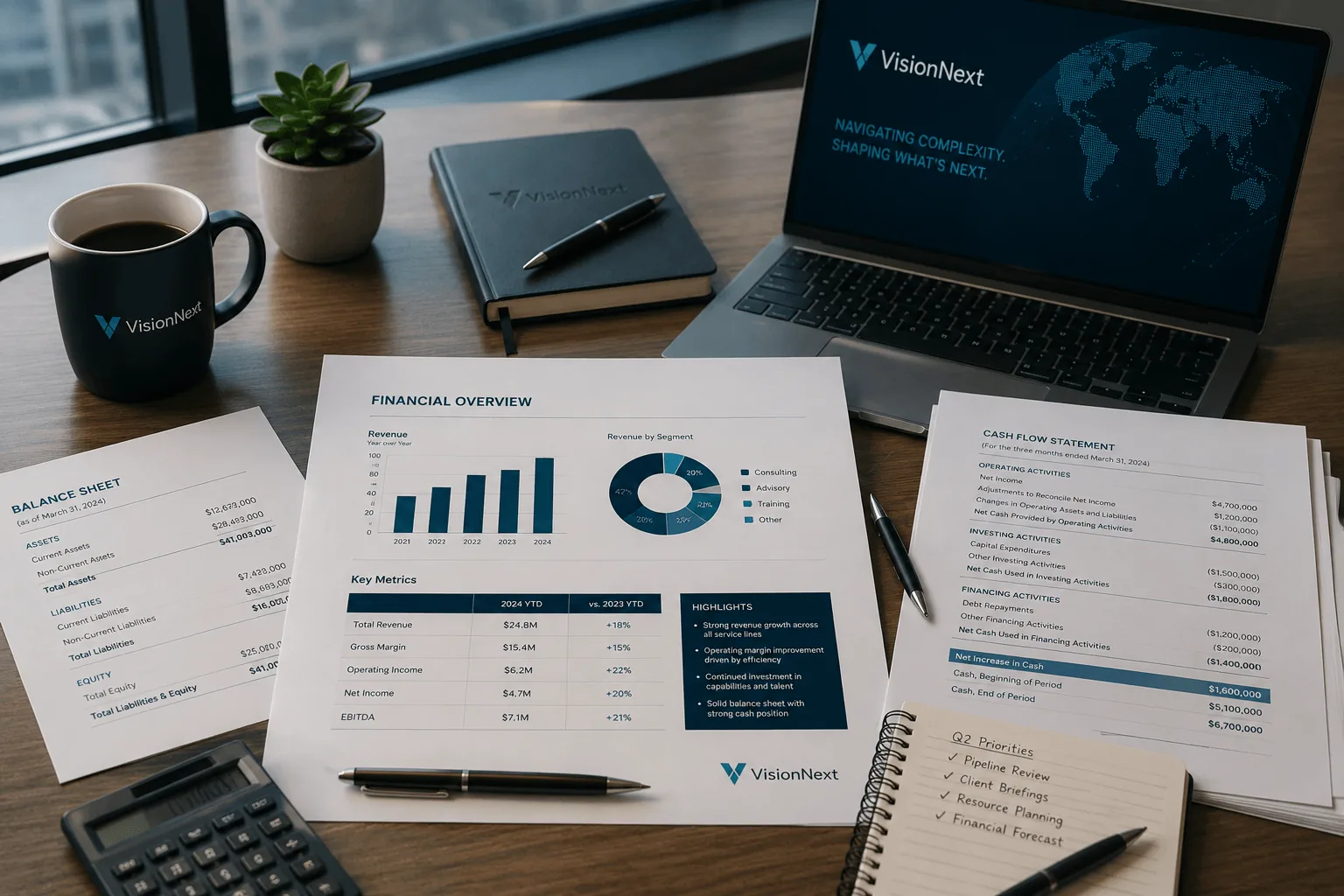 School financial documents and reports